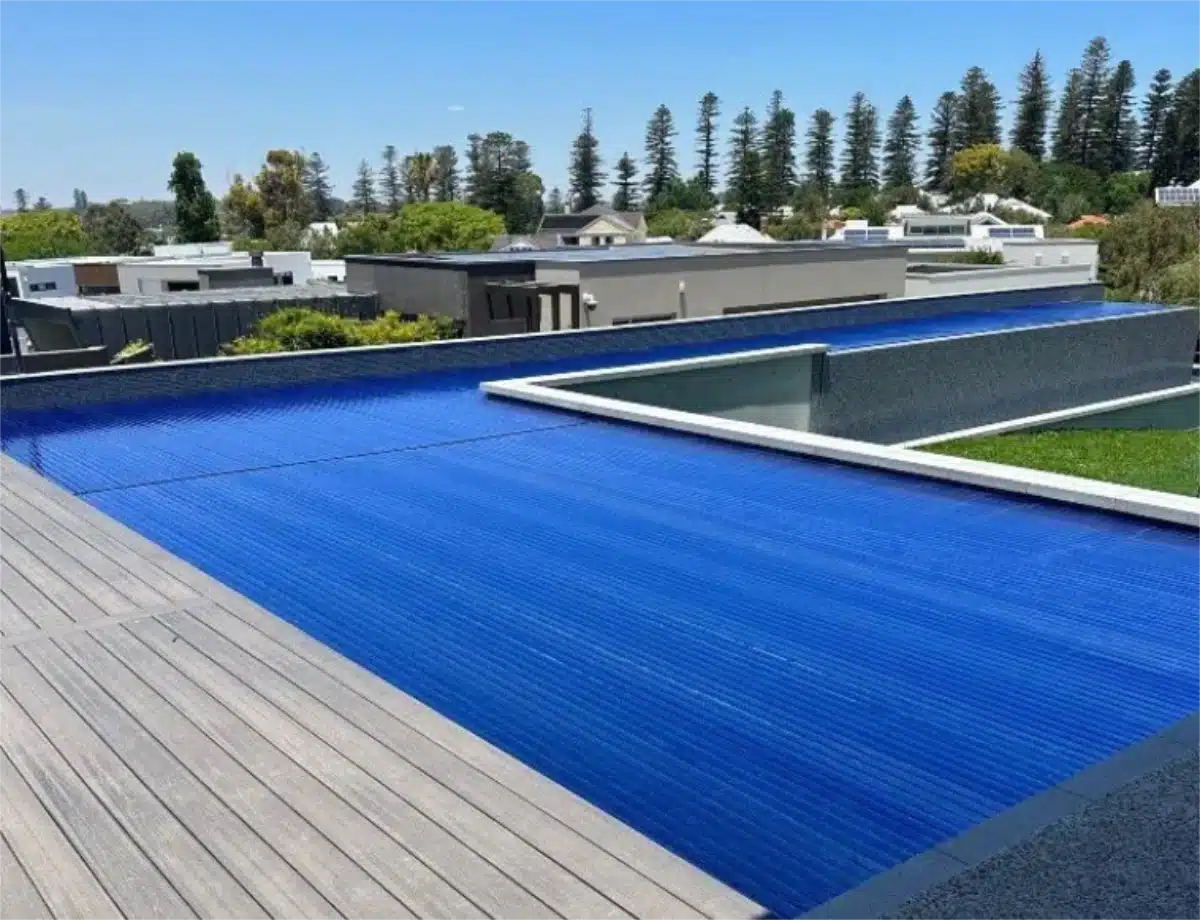 Solar pool cover examples