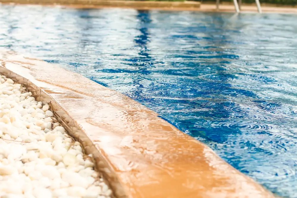 Pool Overflows After Rain